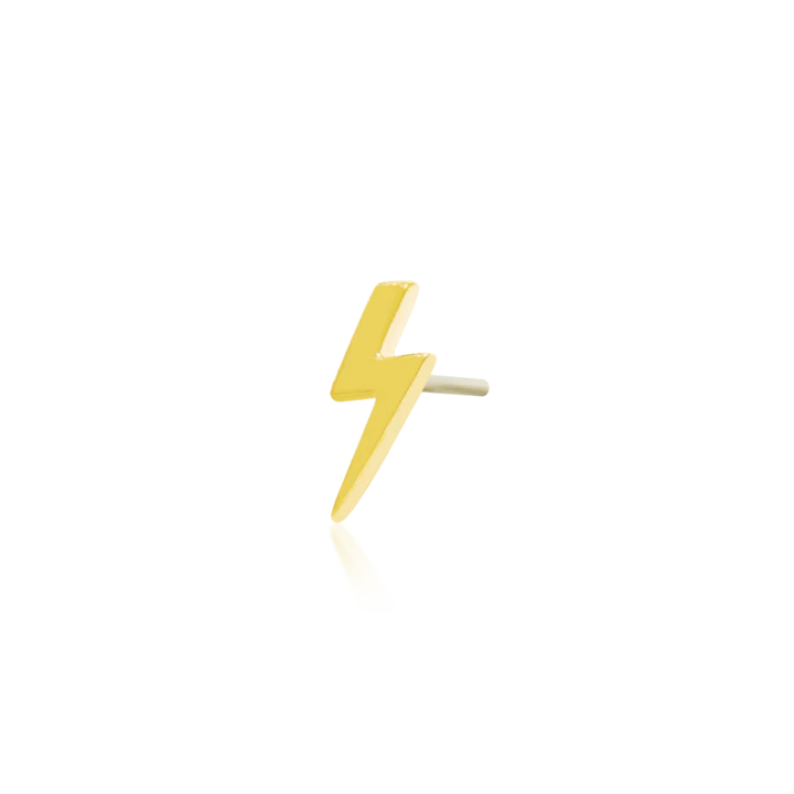 Junipurr Jewelry Gold Lightning Bolt - Image 4
