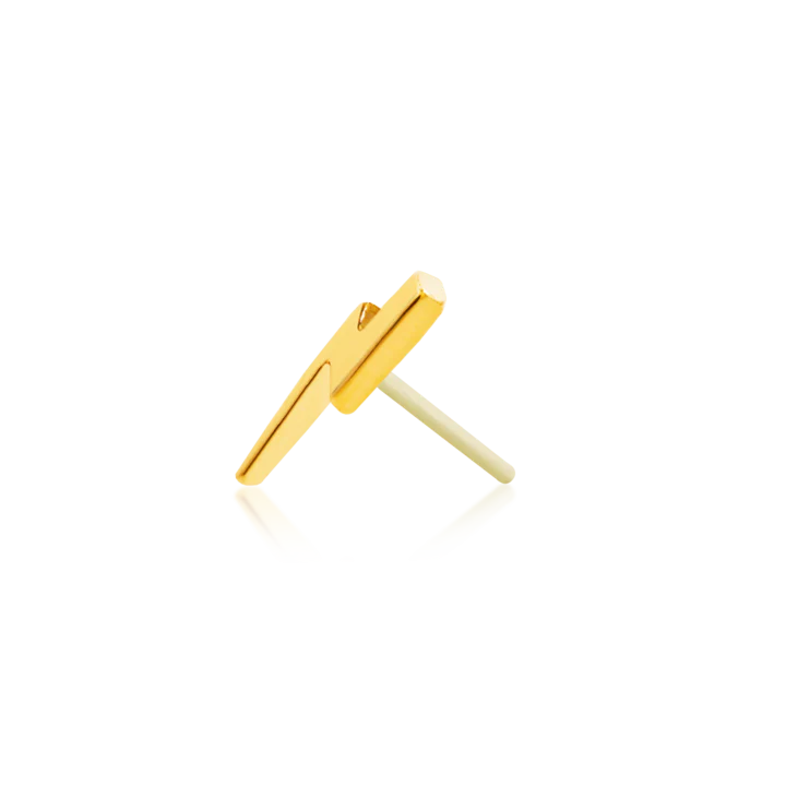 Junipurr Jewelry Gold Lightning Bolt - Image 8